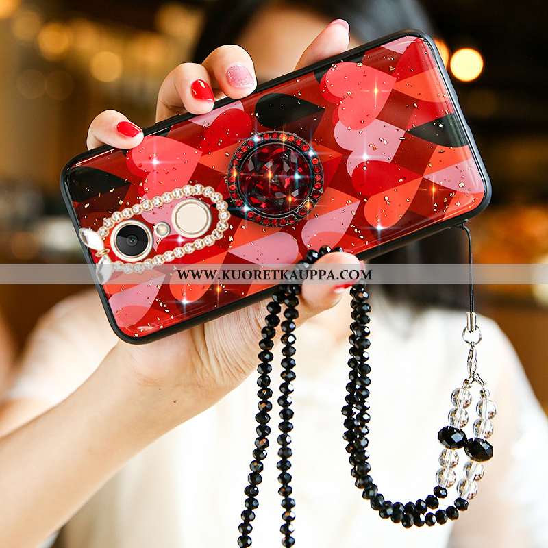 Kuori Xiaomi Redmi 5, Kuoret Xiaomi Redmi 5, Kotelo Xiaomi Redmi 5 Luova Pehmeä Neste Punainen Jauhe