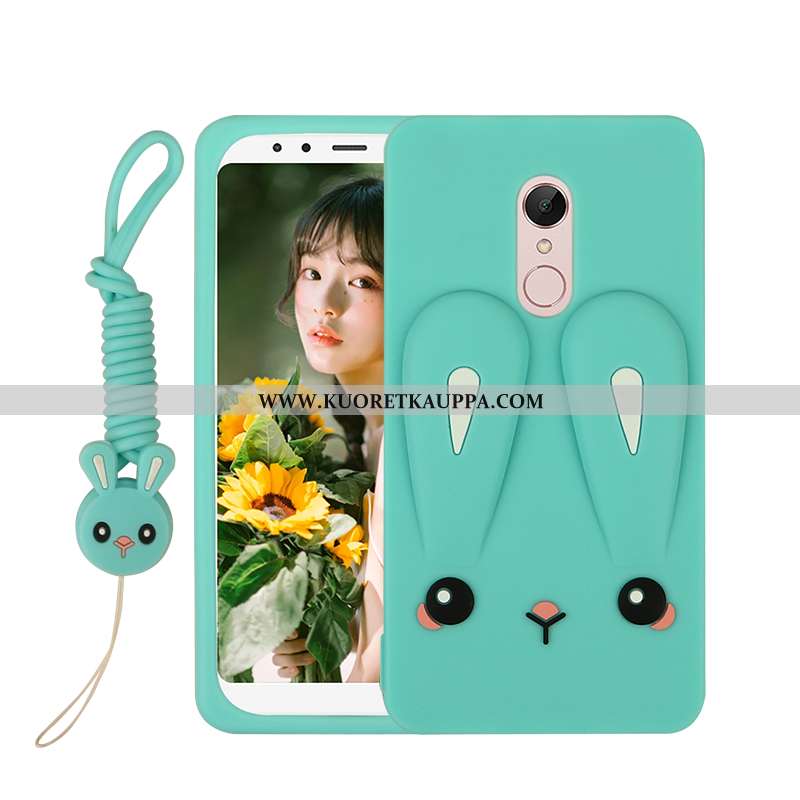 Kuori Xiaomi Redmi 5, Kuoret Xiaomi Redmi 5, Kotelo Xiaomi Redmi 5 Pehmeä Neste Silikoni Net Red Puh