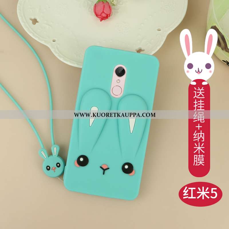 Kuori Xiaomi Redmi 5, Kuoret Xiaomi Redmi 5, Kotelo Xiaomi Redmi 5 Pehmeä Neste Silikoni Net Red Puh