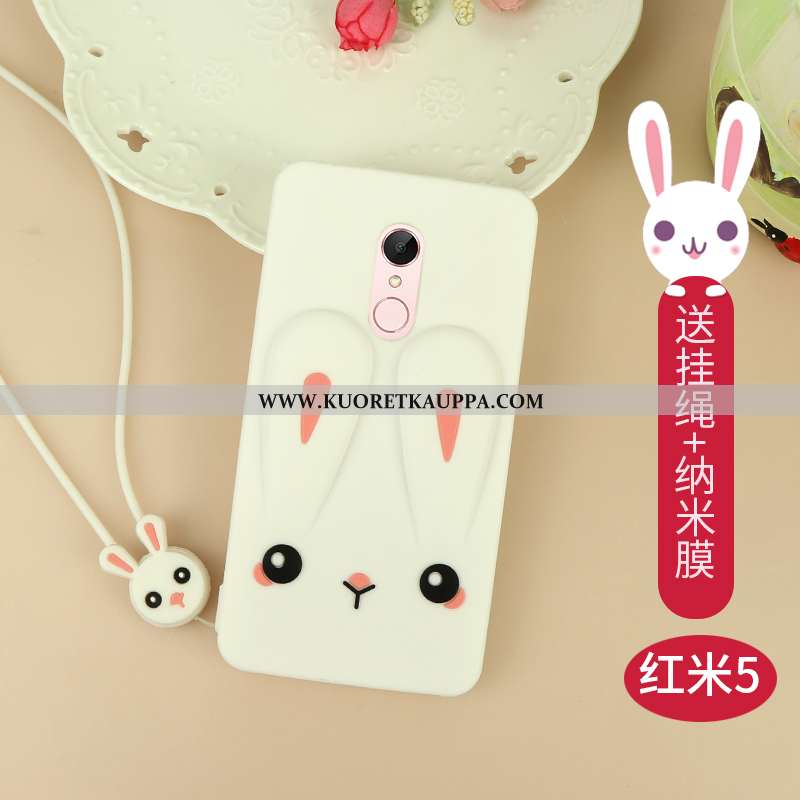 Kuori Xiaomi Redmi 5, Kuoret Xiaomi Redmi 5, Kotelo Xiaomi Redmi 5 Pehmeä Neste Silikoni Net Red Puh