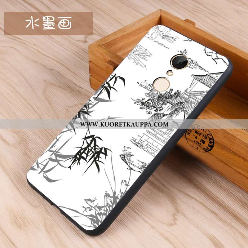 Kuori Xiaomi Redmi 5, Kuoret Xiaomi Redmi 5, Kotelo Xiaomi Redmi 5 Pehmeä Neste Silikoni Valkoinen P