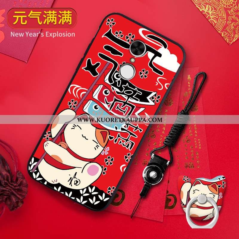 Kuori Xiaomi Redmi 5, Kuoret Xiaomi Redmi 5, Kotelo Xiaomi Redmi 5 Pesty Suede Persoonallisuus Murtu