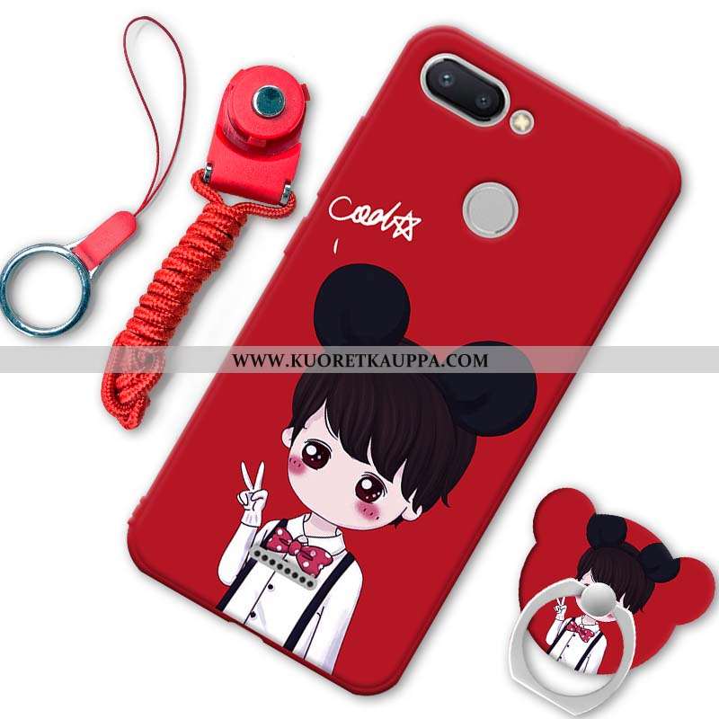 Kuori Xiaomi Redmi 6, Kuoret Xiaomi Redmi 6, Kotelo Xiaomi Redmi 6 Luova Pehmeä Neste Pesty Suede Pe