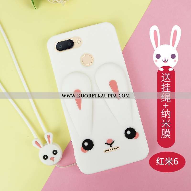 Kuori Xiaomi Redmi 6, Kuoret Xiaomi Redmi 6, Kotelo Xiaomi Redmi 6 Luova Sarjakuva Net Red Murtumato