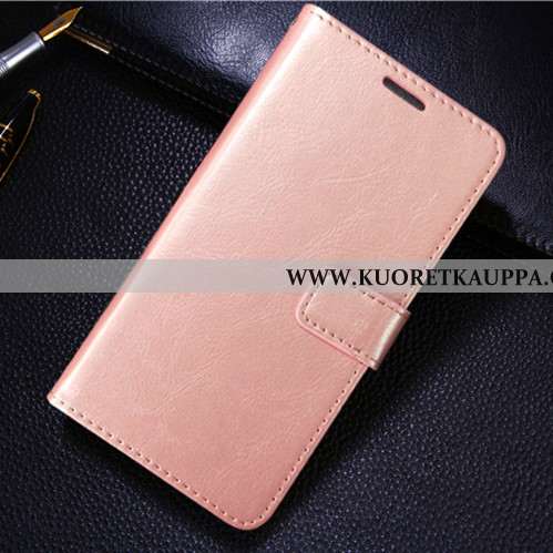 Kuori Xiaomi Redmi 6, Kuoret Xiaomi Redmi 6, Kotelo Xiaomi Redmi 6 Nahkakuori Suojaus Puhelimen Puna