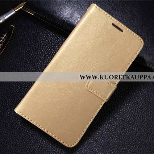 Kuori Xiaomi Redmi 6, Kuoret Xiaomi Redmi 6, Kotelo Xiaomi Redmi 6 Nahkakuori Suojaus Puhelimen Puna