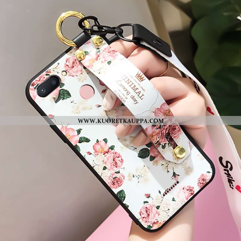 Kuori Xiaomi Redmi 6, Kuoret Xiaomi Redmi 6, Kotelo Xiaomi Redmi 6 Silikoni Persoonallisuus Punainen