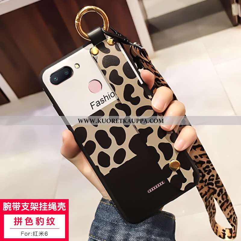 Kuori Xiaomi Redmi 6, Kuoret Xiaomi Redmi 6, Kotelo Xiaomi Redmi 6 Silikoni Persoonallisuus Punainen