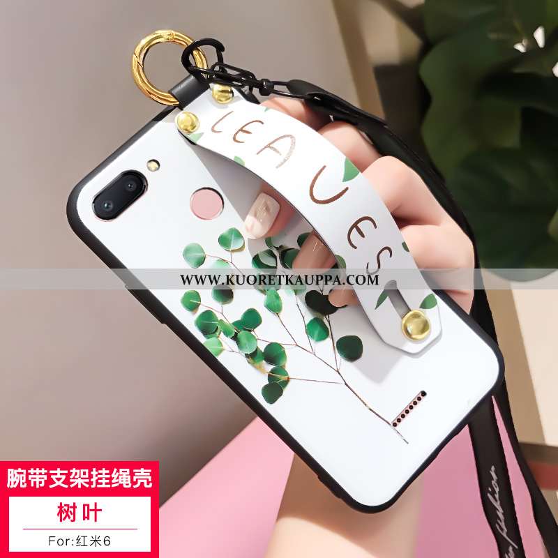 Kuori Xiaomi Redmi 6, Kuoret Xiaomi Redmi 6, Kotelo Xiaomi Redmi 6 Silikoni Persoonallisuus Punainen