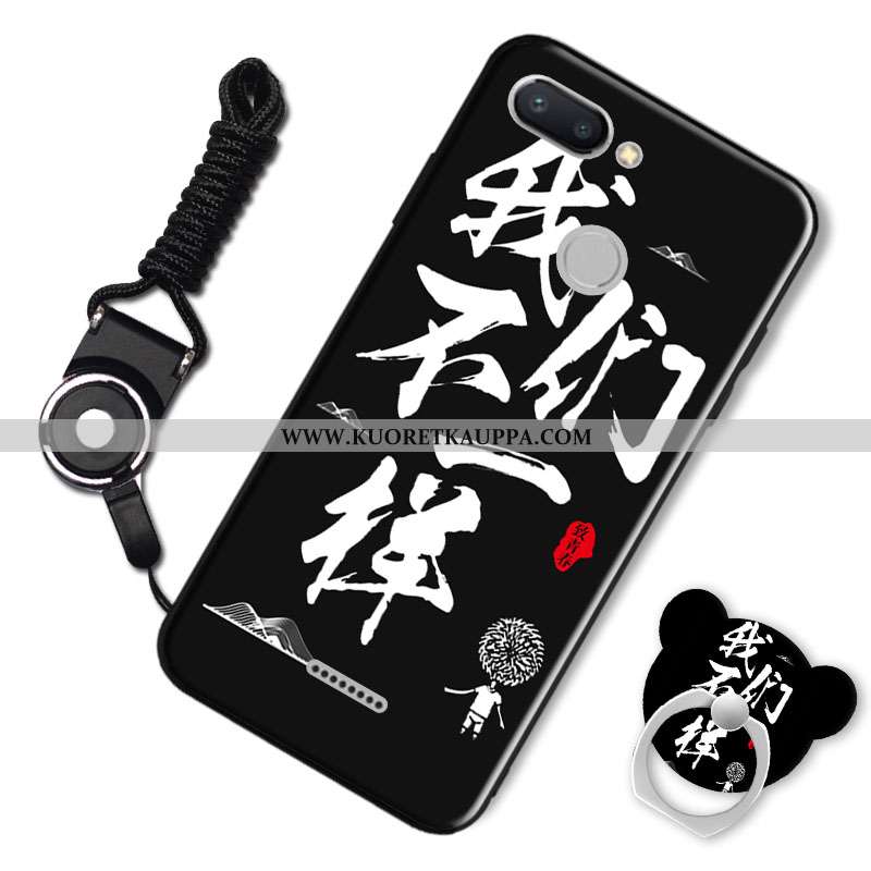 Kuori Xiaomi Redmi 6, Kuoret Xiaomi Redmi 6, Kotelo Xiaomi Redmi 6 Silikoni Suojaus Murtumaton Punai