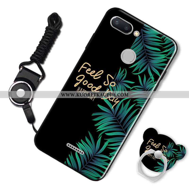 Kuori Xiaomi Redmi 6, Kuoret Xiaomi Redmi 6, Kotelo Xiaomi Redmi 6 Silikoni Suojaus Murtumaton Punai