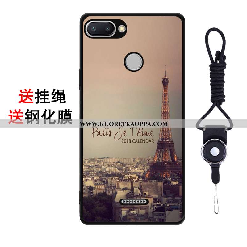 Kuori Xiaomi Redmi 6, Kuoret Xiaomi Redmi 6, Kotelo Xiaomi Redmi 6 Silikoni Suojaus Opiskelija Suunt