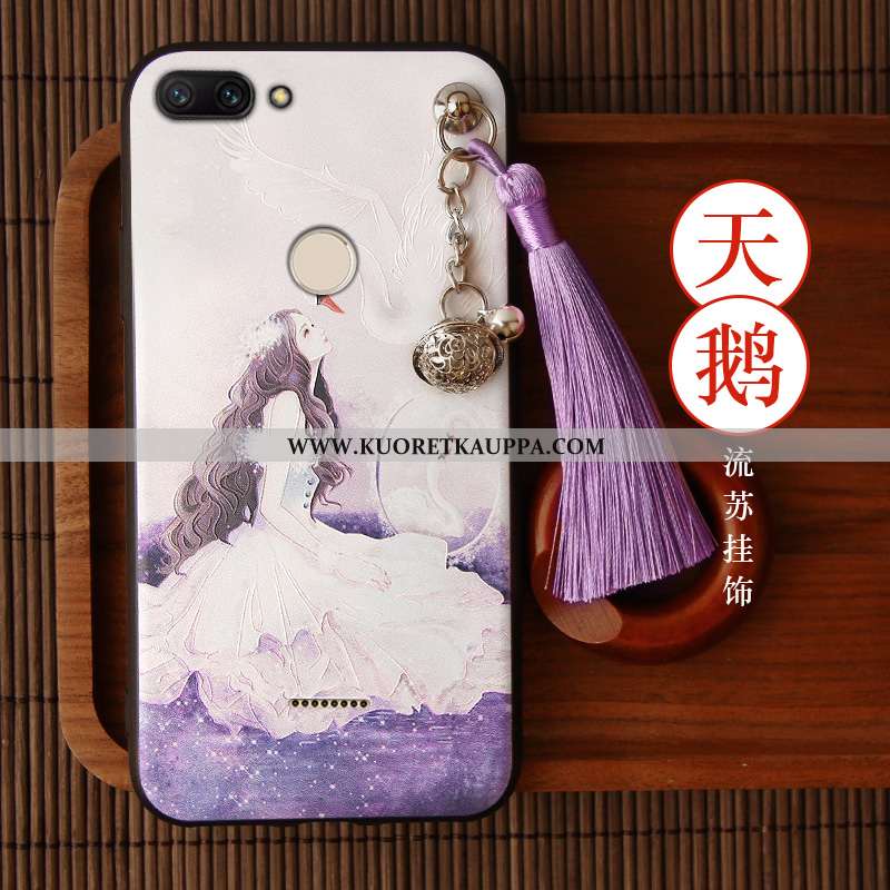 Kuori Xiaomi Redmi 6, Kuoret Xiaomi Redmi 6, Kotelo Xiaomi Redmi 6 Silikoni Suojaus Punainen Kiinala