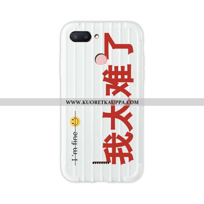 Kuori Xiaomi Redmi 6, Kuoret Xiaomi Redmi 6, Kotelo Xiaomi Redmi 6 Silikoni Suojaus Uusi Persoonalli