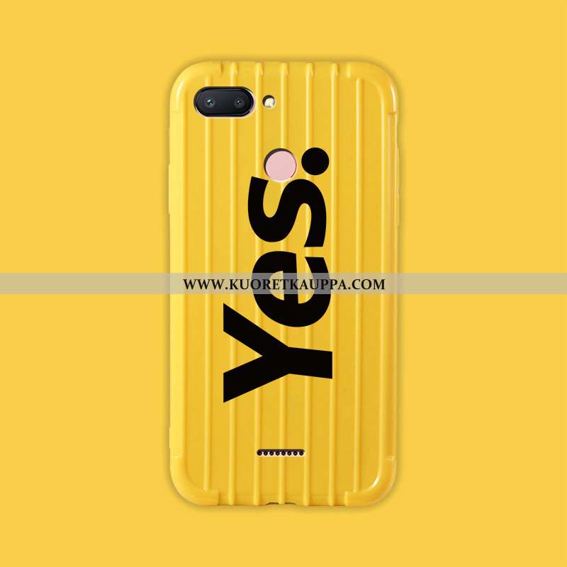 Kuori Xiaomi Redmi 6, Kuoret Xiaomi Redmi 6, Kotelo Xiaomi Redmi 6 Silikoni Suojaus Uusi Persoonalli