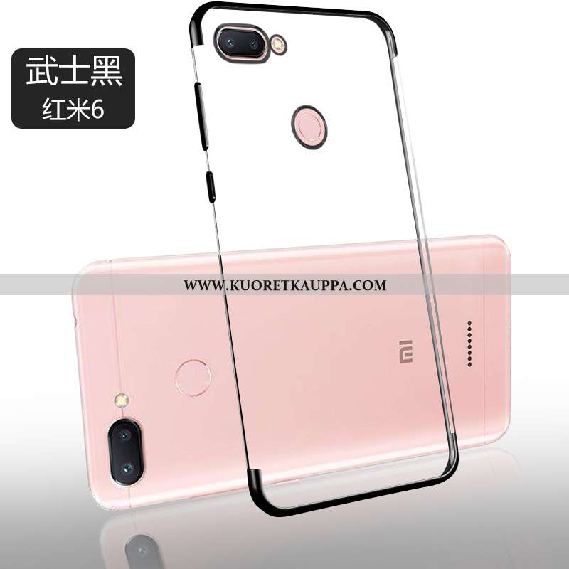Kuori Xiaomi Redmi 6, Kuoret Xiaomi Redmi 6, Kotelo Xiaomi Redmi 6 Silikoni Suojaus Uusi Valo Yksink