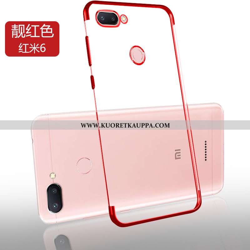 Kuori Xiaomi Redmi 6, Kuoret Xiaomi Redmi 6, Kotelo Xiaomi Redmi 6 Silikoni Suojaus Uusi Valo Yksink