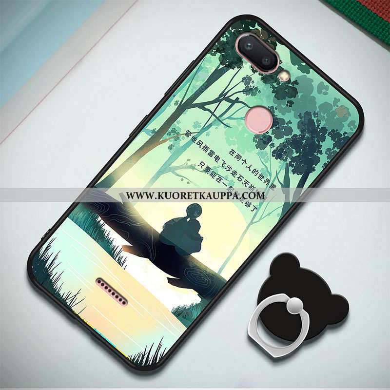 Kuori Xiaomi Redmi 6, Kuoret Xiaomi Redmi 6, Kotelo Xiaomi Redmi 6 Silikoni Suojaus Yksinkertainen S