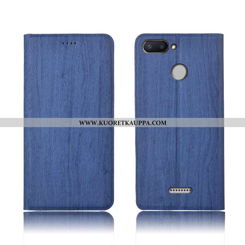 Kuori Xiaomi Redmi 6, Kuoret Xiaomi Redmi 6, Kotelo Xiaomi Redmi 6 Suojaus Nahkakuori Puhelimen Uusi