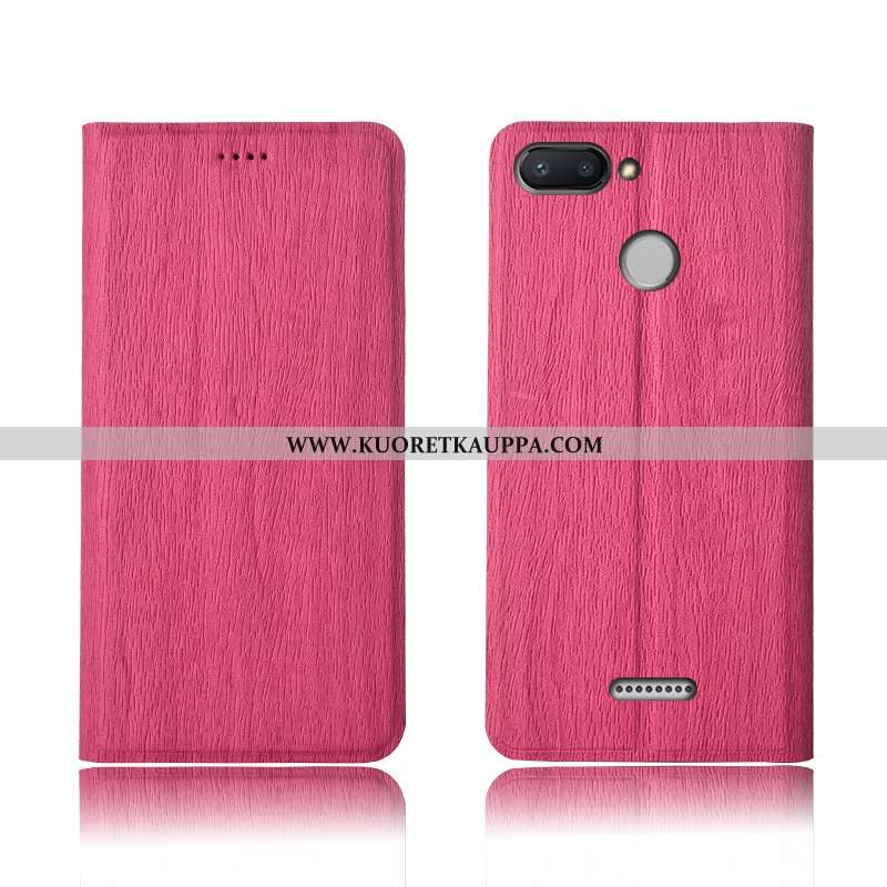 Kuori Xiaomi Redmi 6, Kuoret Xiaomi Redmi 6, Kotelo Xiaomi Redmi 6 Suojaus Nahkakuori Puhelimen Uusi