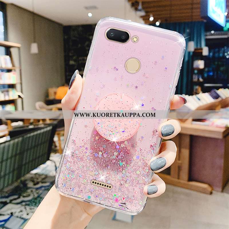 Kuori Xiaomi Redmi 6, Kuoret Xiaomi Redmi 6, Kotelo Xiaomi Redmi 6 Suojaus Tila Punainen Puhelimen P