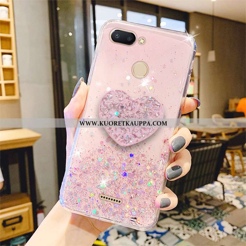 Kuori Xiaomi Redmi 6, Kuoret Xiaomi Redmi 6, Kotelo Xiaomi Redmi 6 Suojaus Tila Punainen Puhelimen P