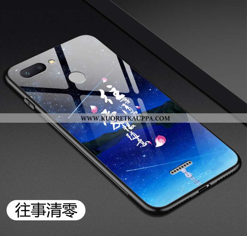 Kuori Xiaomi Redmi 6, Kuoret Xiaomi Redmi 6, Kotelo Xiaomi Redmi 6 Suuntaus Pehmeä Neste Lasi Siliko