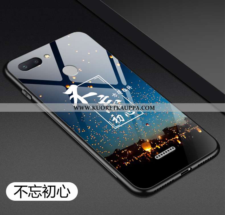 Kuori Xiaomi Redmi 6, Kuoret Xiaomi Redmi 6, Kotelo Xiaomi Redmi 6 Suuntaus Pehmeä Neste Lasi Siliko