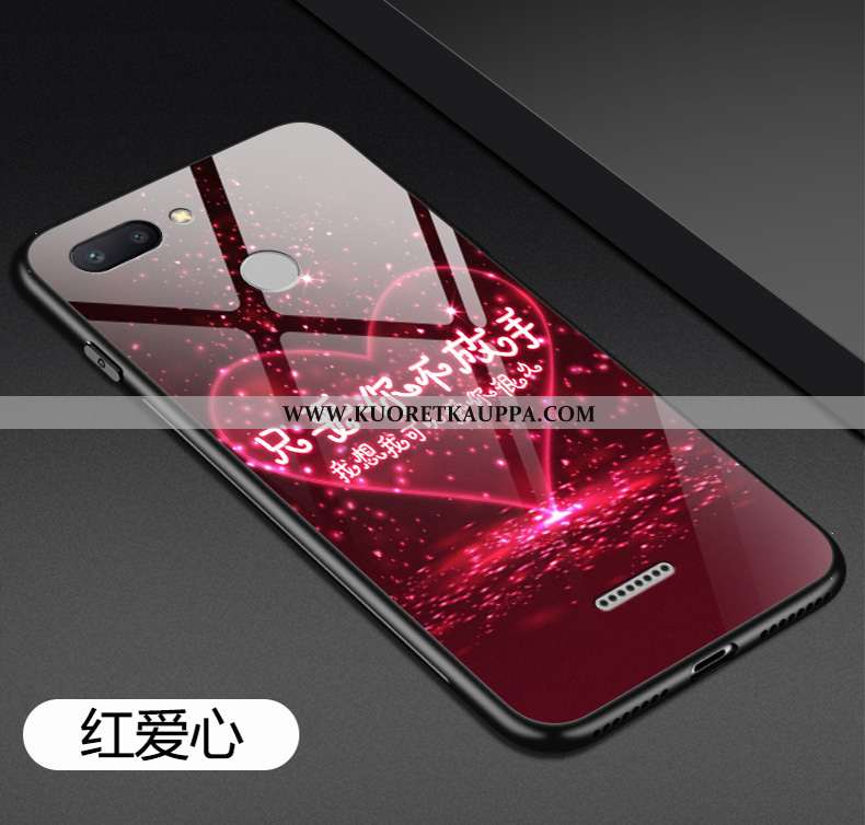 Kuori Xiaomi Redmi 6, Kuoret Xiaomi Redmi 6, Kotelo Xiaomi Redmi 6 Suuntaus Pehmeä Neste Lasi Siliko
