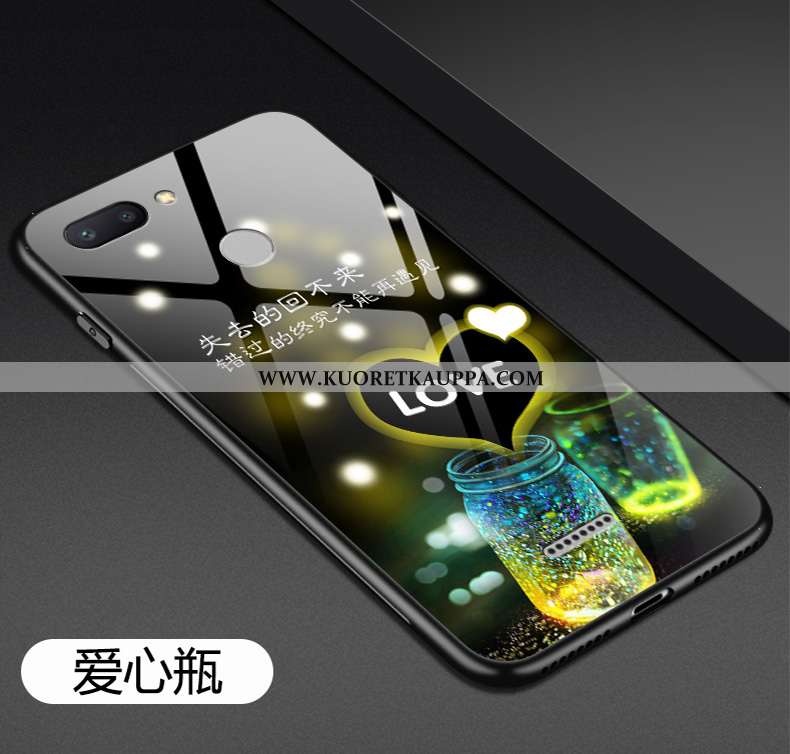 Kuori Xiaomi Redmi 6, Kuoret Xiaomi Redmi 6, Kotelo Xiaomi Redmi 6 Suuntaus Pehmeä Neste Lasi Siliko