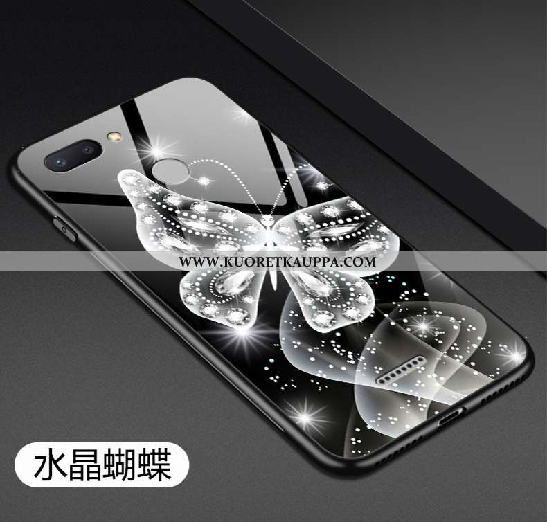 Kuori Xiaomi Redmi 6, Kuoret Xiaomi Redmi 6, Kotelo Xiaomi Redmi 6 Suuntaus Pehmeä Neste Lasi Siliko