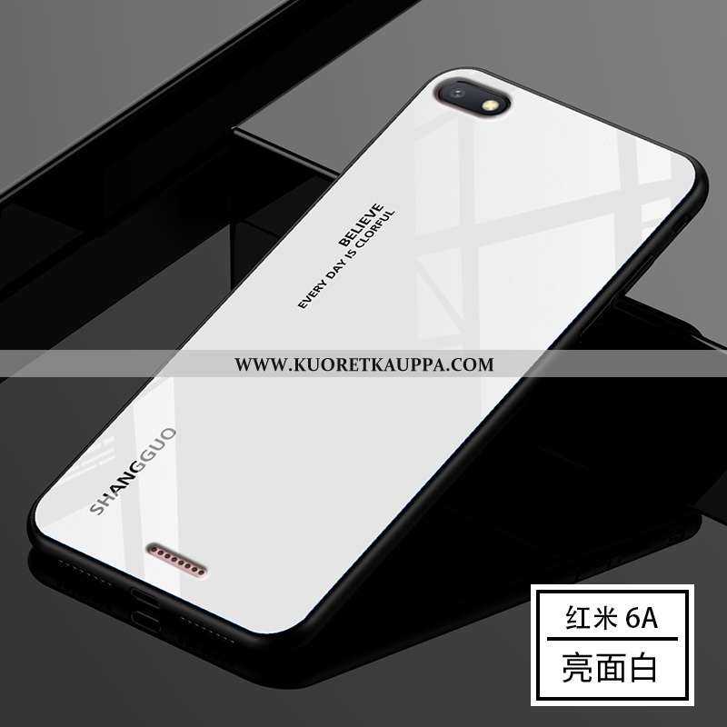 Kuori Xiaomi Redmi 6a, Kuoret Xiaomi Redmi 6a, Kotelo Xiaomi Redmi 6a Lasi Suuntaus Sininen Murtumat
