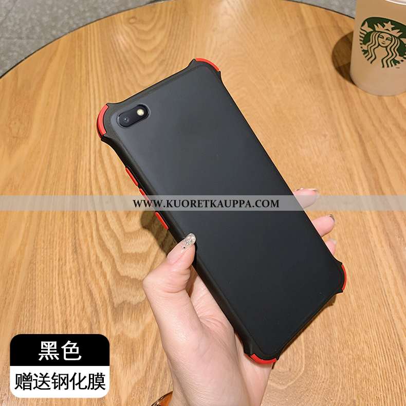 Kuori Xiaomi Redmi 6a, Kuoret Xiaomi Redmi 6a, Kotelo Xiaomi Redmi 6a Pesty Suede Ihana Punainen Puh