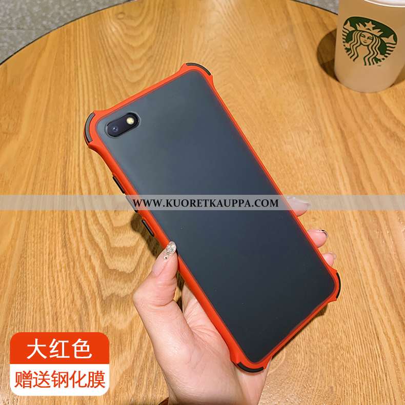 Kuori Xiaomi Redmi 6a, Kuoret Xiaomi Redmi 6a, Kotelo Xiaomi Redmi 6a Pesty Suede Ihana Punainen Puh
