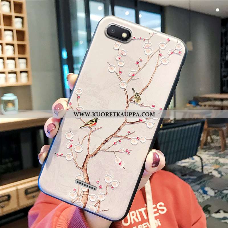 Kuori Xiaomi Redmi 6a, Kuoret Xiaomi Redmi 6a, Kotelo Xiaomi Redmi 6a Silikoni Suojaus Punainen Puhe