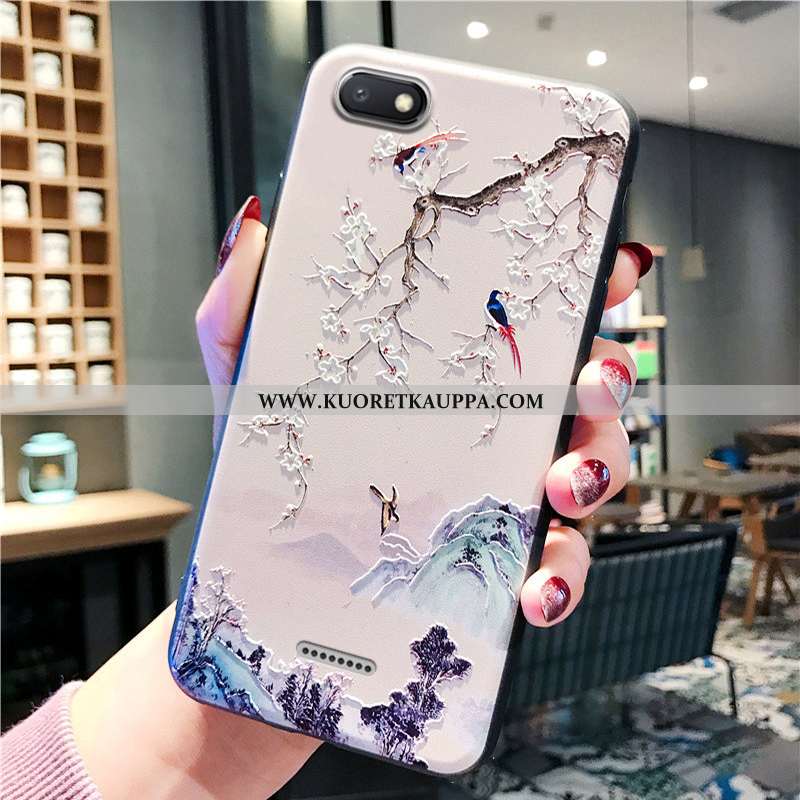 Kuori Xiaomi Redmi 6a, Kuoret Xiaomi Redmi 6a, Kotelo Xiaomi Redmi 6a Silikoni Suojaus Punainen Puhe