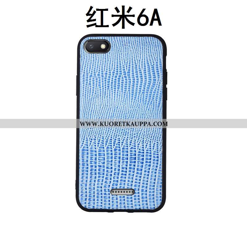 Kuori Xiaomi Redmi 6a, Kuoret Xiaomi Redmi 6a, Kotelo Xiaomi Redmi 6a Suojaus Aito Nahka Uusi Murtum