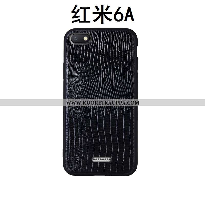 Kuori Xiaomi Redmi 6a, Kuoret Xiaomi Redmi 6a, Kotelo Xiaomi Redmi 6a Suojaus Aito Nahka Uusi Murtum