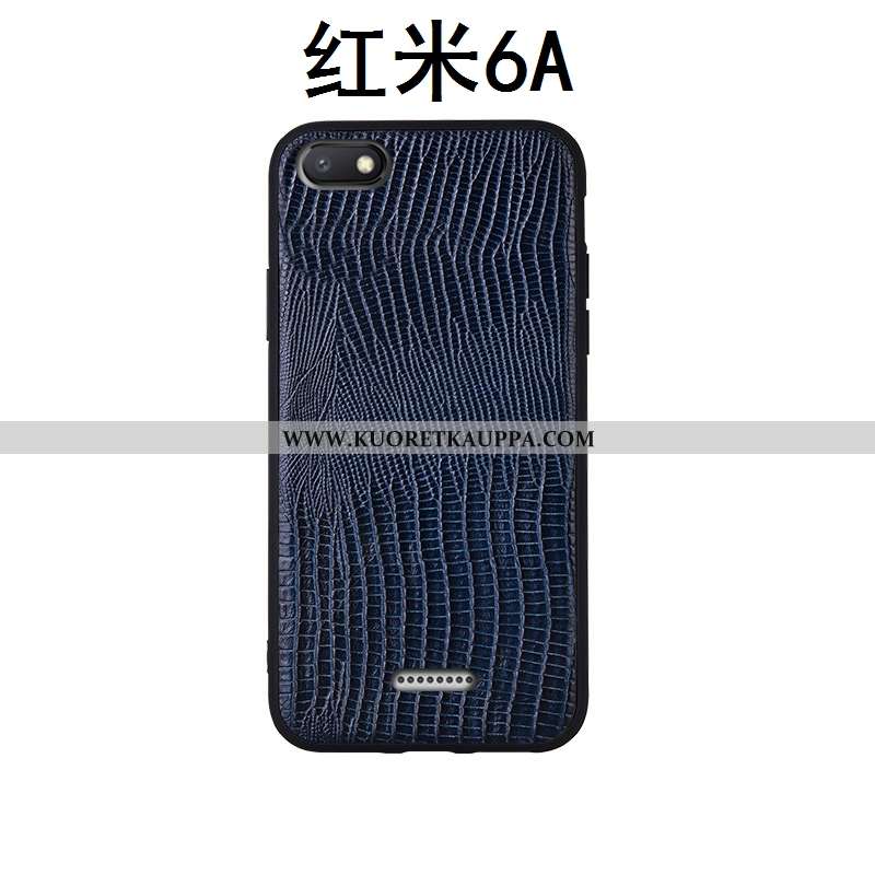 Kuori Xiaomi Redmi 6a, Kuoret Xiaomi Redmi 6a, Kotelo Xiaomi Redmi 6a Suojaus Aito Nahka Uusi Murtum