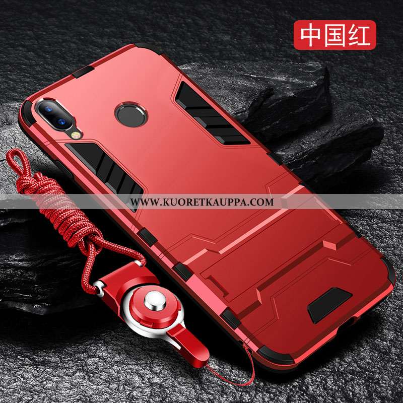 Kuori Xiaomi Redmi 7, Kuoret Xiaomi Redmi 7, Kotelo Xiaomi Redmi 7 Suuntaus Pehmeä Neste Hopea Punai