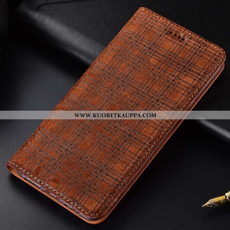 Kuori Xiaomi Redmi 7a, Kuoret Xiaomi Redmi 7a, Kotelo Xiaomi Redmi 7a Aito Nahka Suojaus Pieni Murtu