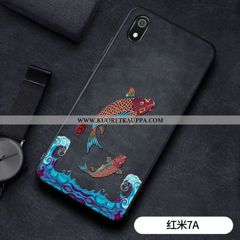 Kuori Xiaomi Redmi 7a, Kuoret Xiaomi Redmi 7a, Kotelo Xiaomi Redmi 7a Kukkakuvio Suuntaus Pesty Sued