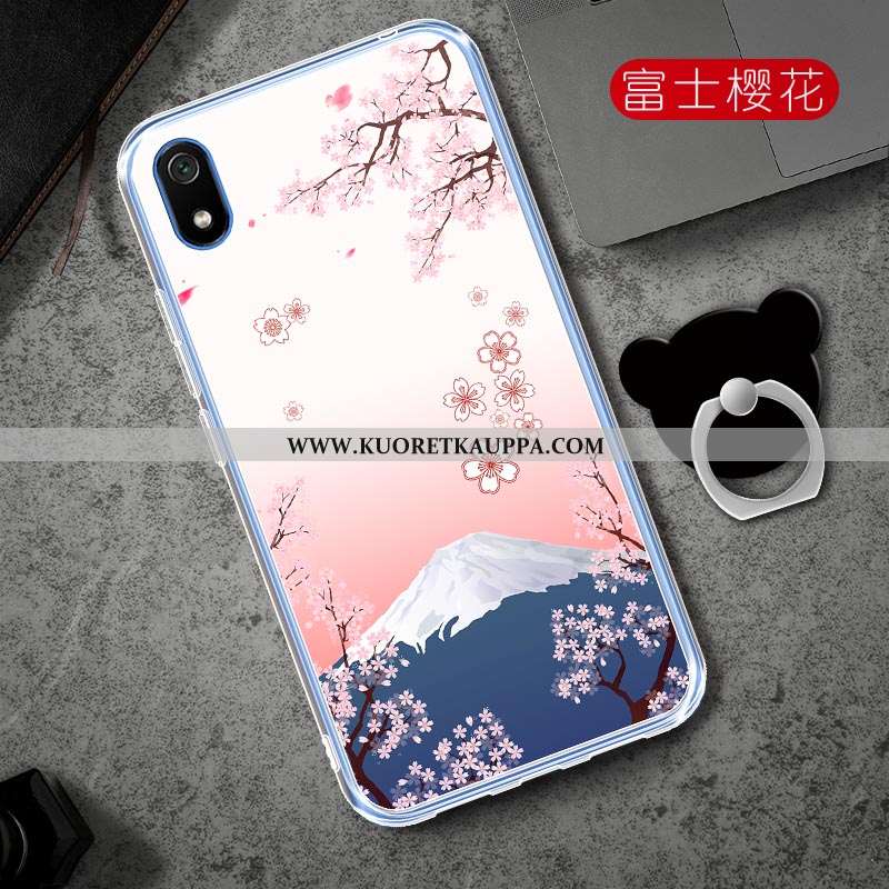 Kuori Xiaomi Redmi 7a, Kuoret Xiaomi Redmi 7a, Kotelo Xiaomi Redmi 7a Sarjakuva Pehmeä Neste Punaine