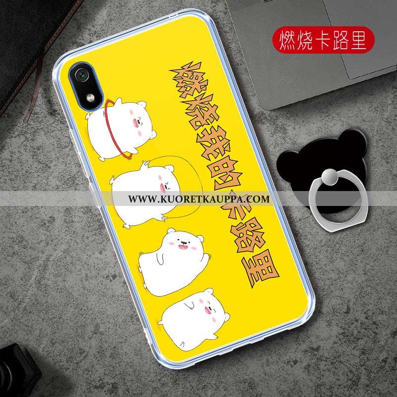 Kuori Xiaomi Redmi 7a, Kuoret Xiaomi Redmi 7a, Kotelo Xiaomi Redmi 7a Sarjakuva Pehmeä Neste Punaine