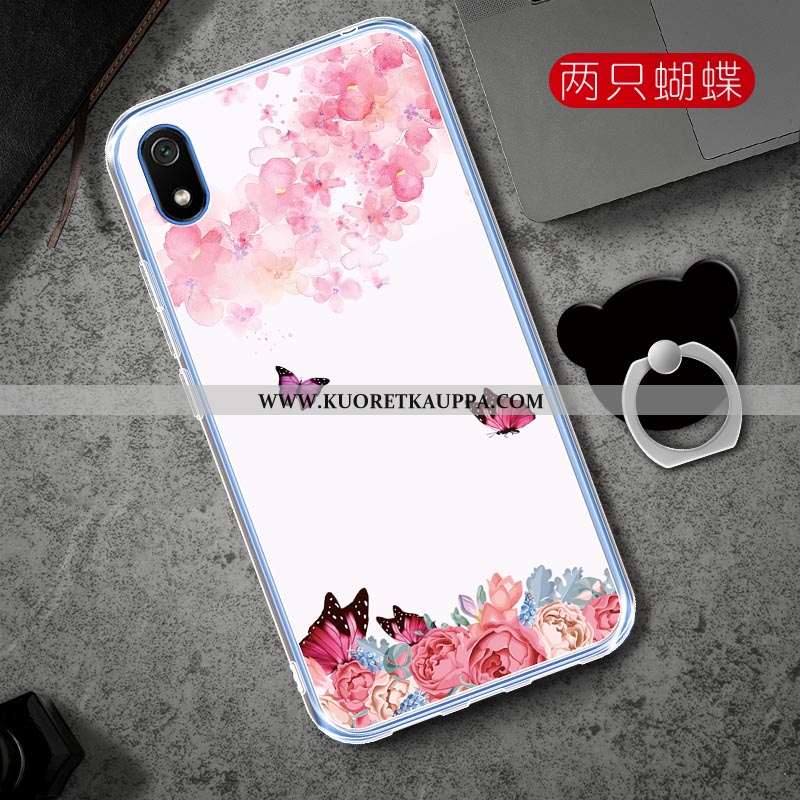 Kuori Xiaomi Redmi 7a, Kuoret Xiaomi Redmi 7a, Kotelo Xiaomi Redmi 7a Sarjakuva Pehmeä Neste Punaine