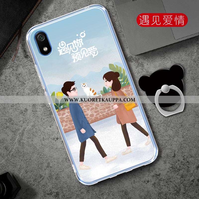 Kuori Xiaomi Redmi 7a, Kuoret Xiaomi Redmi 7a, Kotelo Xiaomi Redmi 7a Sarjakuva Pehmeä Neste Punaine