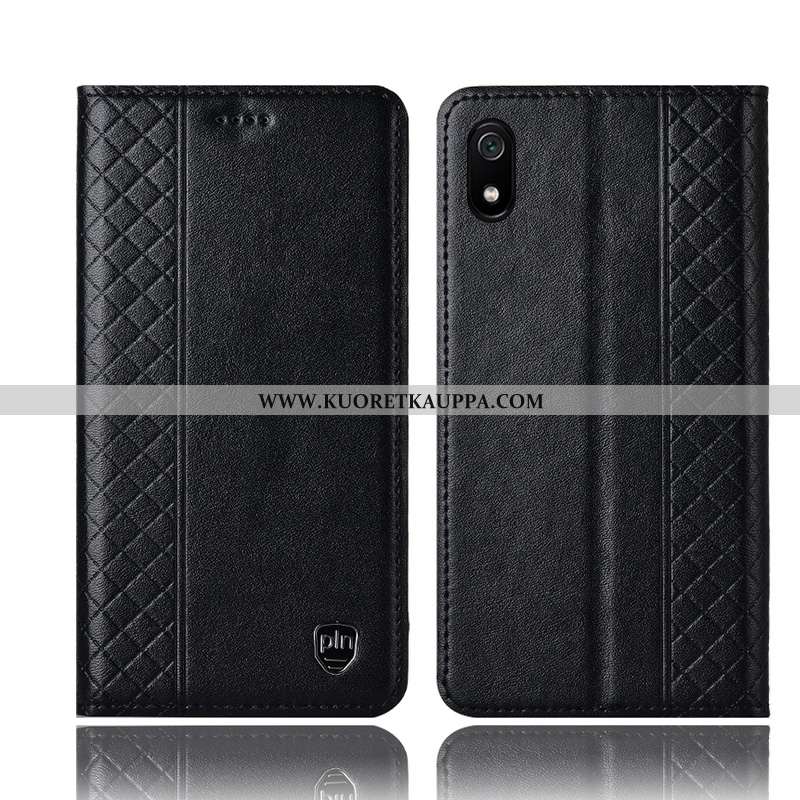 Kuori Xiaomi Redmi 7a, Kuoret Xiaomi Redmi 7a, Kotelo Xiaomi Redmi 7a Suojaus Aito Nahka Nuoret Puna
