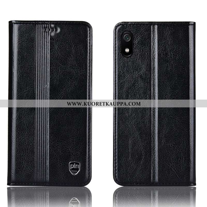 Kuori Xiaomi Redmi 7a, Kuoret Xiaomi Redmi 7a, Kotelo Xiaomi Redmi 7a Suojaus Aito Nahka Punainen Ru