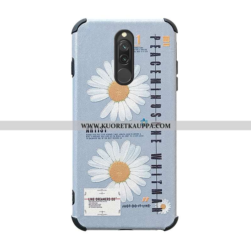 Kuori Xiaomi Redmi 8, Kuoret Xiaomi Redmi 8, Kotelo Xiaomi Redmi 8 Kukkakuvio Suojaus Karkaisu Puhel
