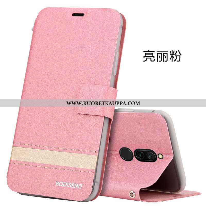 Kuori Xiaomi Redmi 8, Kuoret Xiaomi Redmi 8, Kotelo Xiaomi Redmi 8 Silikoni Suojaus Punainen Jauhe P